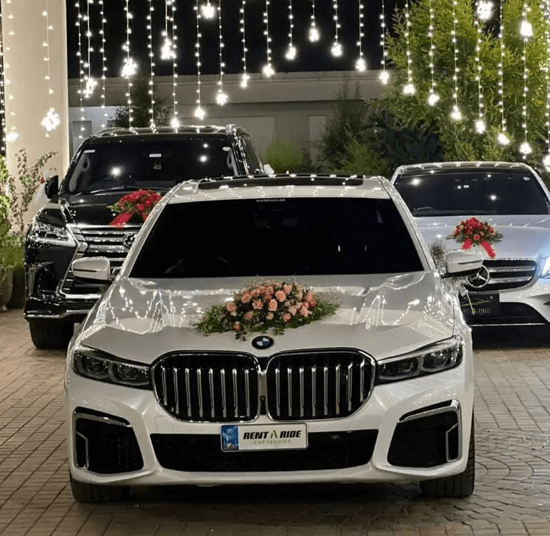 Wedding Cars For Rent in Lahore
